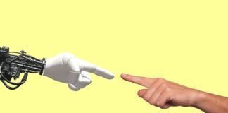 robot human hand